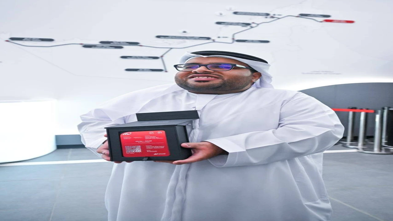 حمد البلوشي ينطلق بأول رحلة تاريخية لقطار الاتحاد